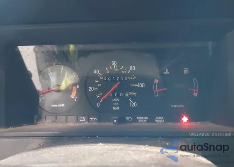 1988 Volvo 244 Dl/Gl from USA, damaged, VIN YV1AX8843J1327701